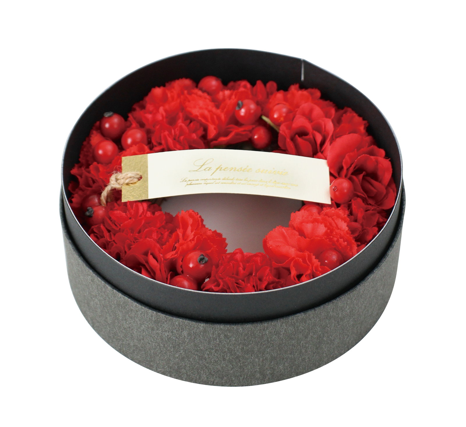 ギフトフラワーリースBOX Color-R