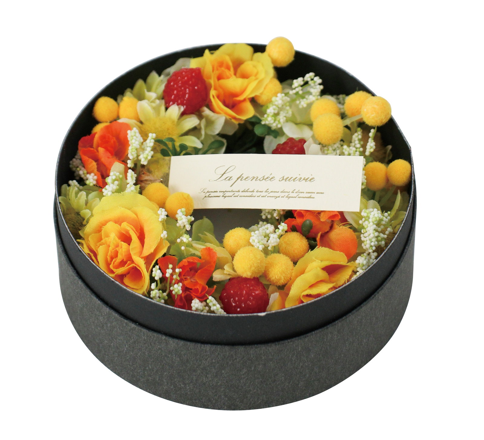 ギフトフラワーリースBOX Color-Y